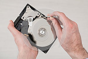 Data hard drive backup disc hdd disk restoration