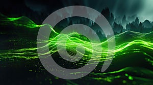 Data Highway Rapid Data Exchange and Tech Acceleration in Futuristic Technology AI Generated