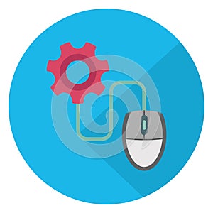 Data hosting, domain hosting Color Vector icon which can easily modify or edit