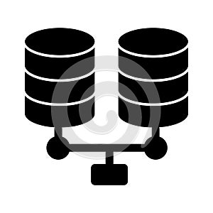 Data hosting Vector icon which can easily modify or edit