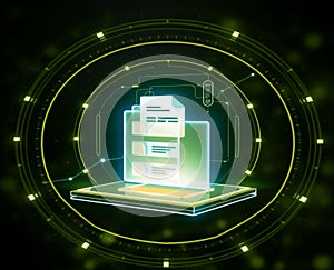 data hub or data management system.data connection Storage