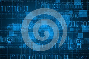 data and icons graphics