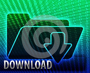 Data information download folder