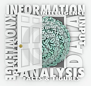 Data Information Retrieval Research Numbers Figures Door