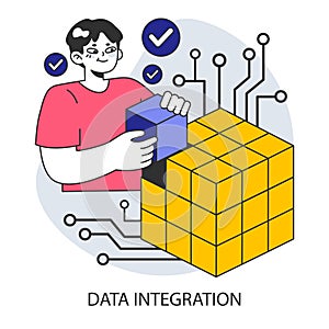 Data Integration. Seamless incorporation of data elements into a cohesive