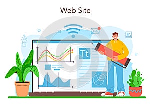 Data journalism or data-driven journalism online service or platform