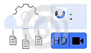 Data Management and Cloud Integration with HD Video Symbol and Analytics Visualization