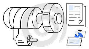 Data-driven Analysis with Modern Security and Documentation Management Concepts