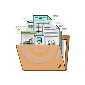 Data Management and Document Organization Concept