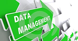 Data Management. Internet Concept.