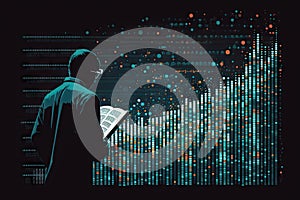 data mining expert, analyzing large set of data to uncover patterns and trends