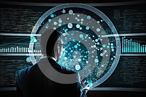 data mining expert, analyzing large set of data to uncover patterns and trends