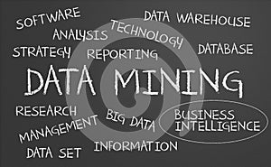 Data mining word cloud