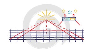 Data network and connections. Digital flow and interconnected systems. vector design Generative AI