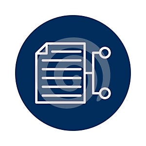 Data network Isolated Vector icon which can easily modify or edit