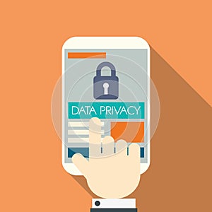 Data privacy in cloud computing technology with