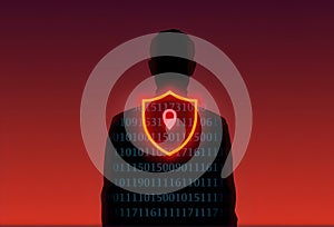 Data Privacy and Geolocation Security Concept.