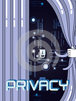 Data privacy set icons