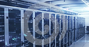 Data processing through data processing centre