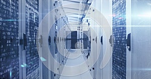 Data processing through data processing centre