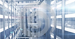 Data processing through data processing centre