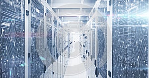 Data processing through data processing centre