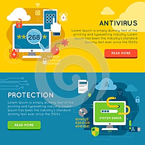 Data Protection Banner Set