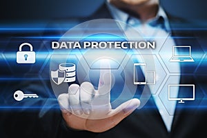 Data protection Cyber Security Privacy Business Internet Technology Concept