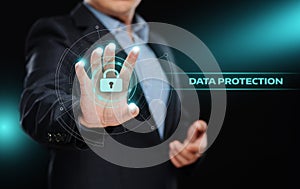 Data protection Cyber Security Privacy Business Internet Technology Concept