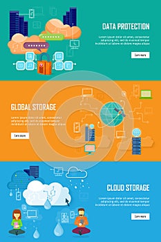 Data Protection, Global Storage and Cloud Storage