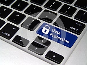 Data Protection - Laptop Button