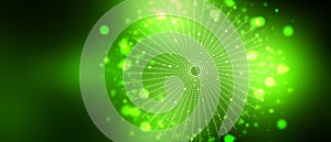 Data science abstract background