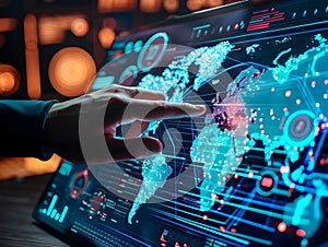 Data Science and Big Data Technology Visualizing Complex Analytics on Touchscreen