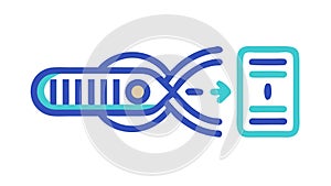 Data Security Authentication Key, Digital Protection, vector design Generative AI