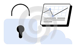 Data Security and Cloud Storage with Analytical Growth Chart