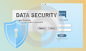 Data Security Digital Internet Phishing Online Concept