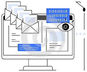 Data Security and Email Communication Monitoring on a Desktop Environment