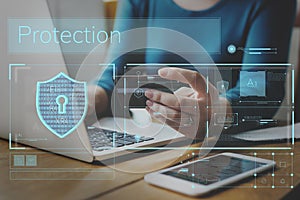 Data Security system Shield Protection Verification