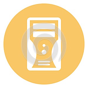 Data server, database Vector icon which can easily modify