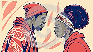 Data server illustration showing modern computing design vector design Generative AI