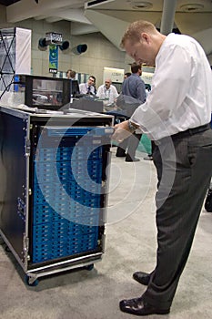 Data servers at the ESRI user conference