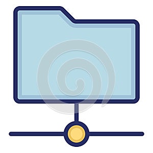Data share  Isolated Vector icon easily edit or modify