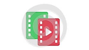 Data-sharing video animation isolated background