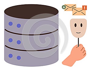 Data Storage, Digital Security, and Identity Protection with Notifications