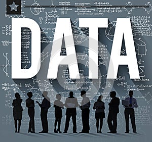 Data Storage Information Networking Connection Concept