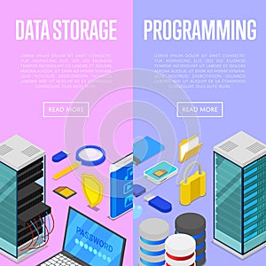 Data storage service and programing posters