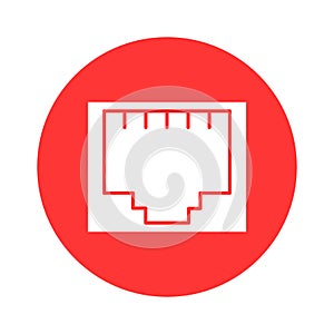Data storage Vector icon which can easily modify or edit