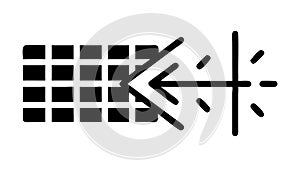 Data Stream Information Flow Digital Network Cyber Vector, vector design Generative AI