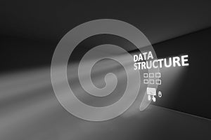 DATA STRUCTURE rays volume light concept 3d