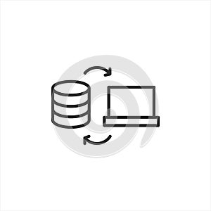 Data Synchronization Icon
